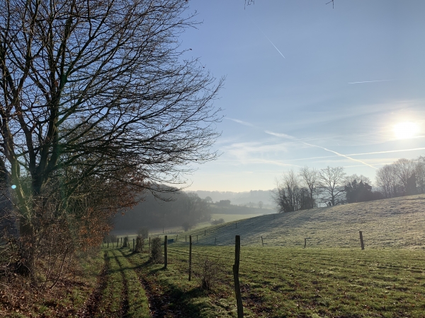 Descente vers St-Germain-des-Essourts.