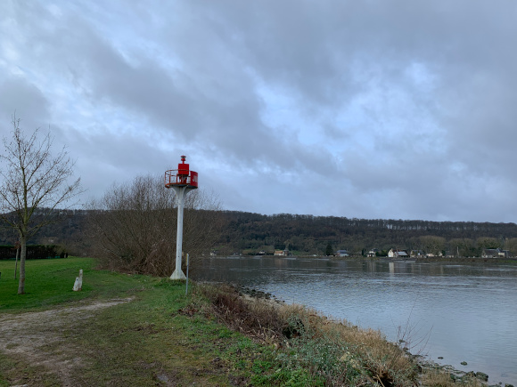 Dernier regard sur la Seine avant de tourner vers Jumièges.