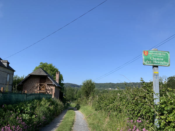 Voici maintenant le Chemin des Héroults.