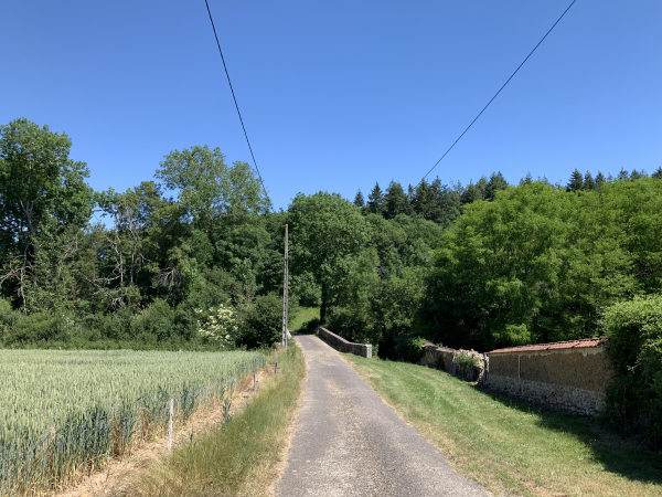 Nous traversons le Sec-Iton à la Bicherie.