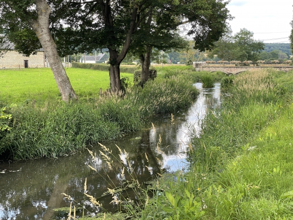 Nous revoilà à Gaudreville-la-Rivière, le long de l'Iton.