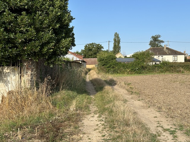 Nous arrivons au hameau de Morsent.