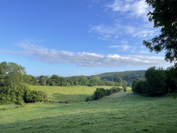 Paysages vus depuis la route.
