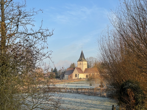 Eglise Saint-Valéry de Meulers.
