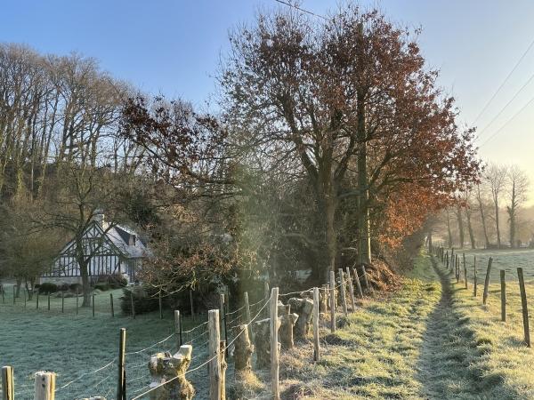 Les chemins ne sont pas très nombreux sur ce circuit, mais ils ne manquent pas de charme.