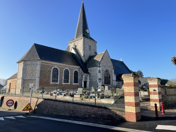 Eglise Saint-Denis d'Écrainville (XIe).