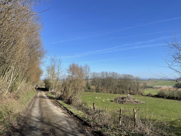 Rue de la Mistacrie près des Haut de Fry.