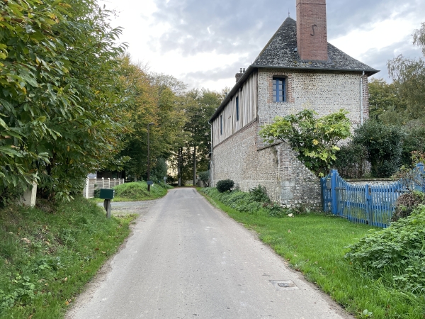 Rue des Chouquettes à Sommesnil.