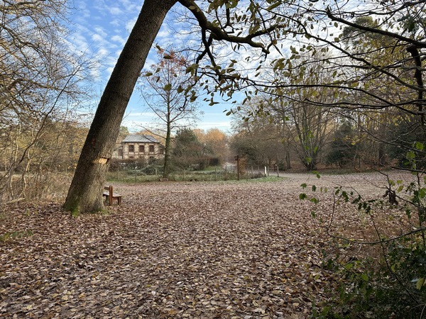 Nous voilà de retour au niveau de la maison forestière de la Mare des Grès.