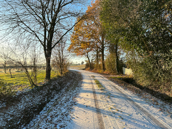 Nous traversons le plateau de la Touzelière.