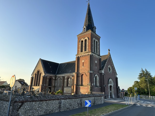 La commune est issue de la fusion en 1823 des deux anciennes paroisses de St-Aubin-la-Campagne et de Celloville. Aubin est un ancien évêque d'Angers au VIe siècle.&nbsp;