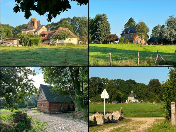 Le patrimoine bâti de briques, pierres et pans de bois ne manque pas en Pays de Caux.