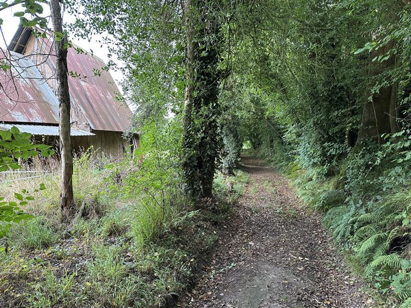 Nous entrons dans le Chemin du Parc.&nbsp;