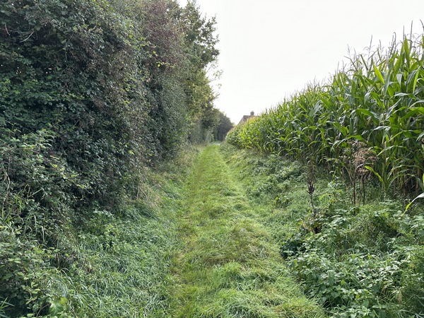 J'arrive à Héberville.