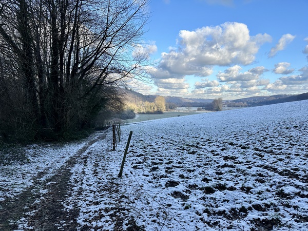 Perspective sur la vallée de la Durdent.