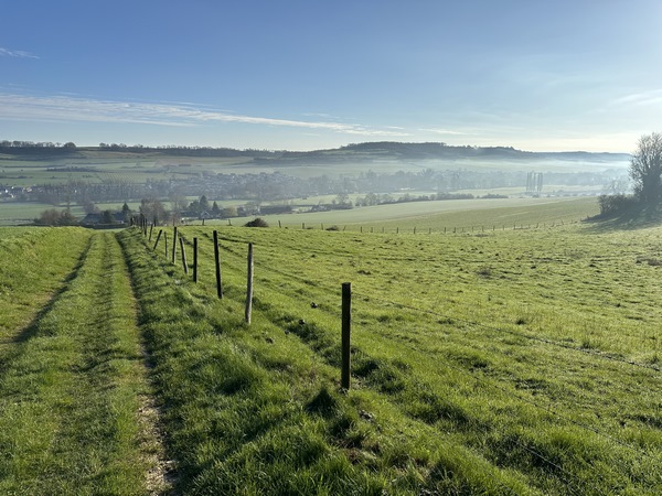 Regard arrière sur la vallée de la Béthune.