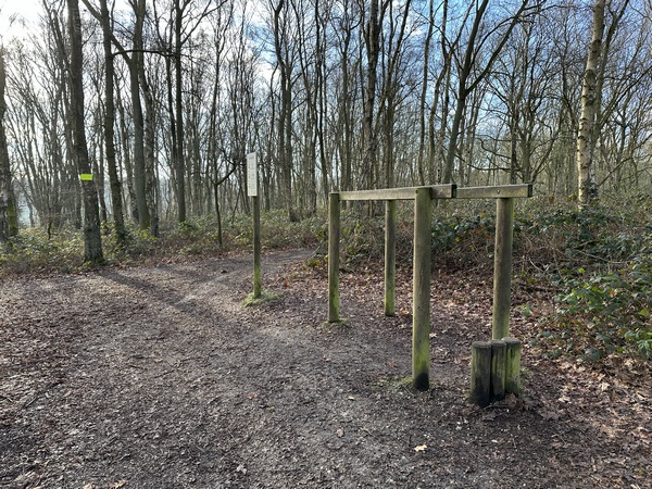 Je rejoins le parcours sportif.