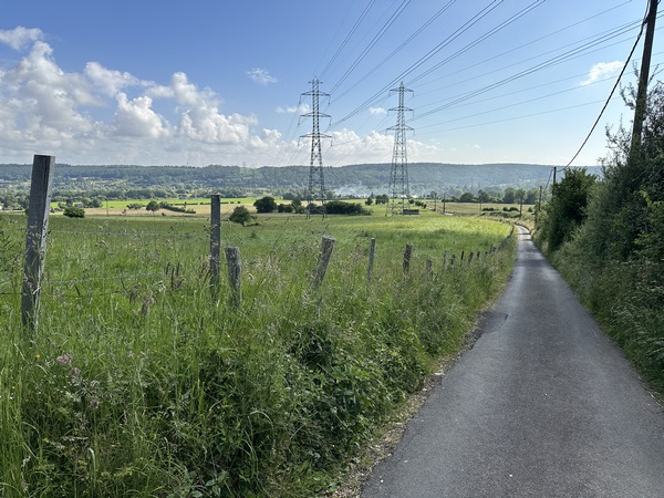 Après la Courellerie, je descends vers la vallée de la Risle.