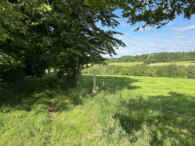 Coup d'œil sur les paysages du Pays d'Ouche.&nbsp;