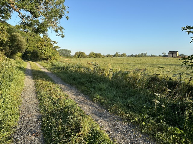 Dans les marais aucun chemin n'est vraiment de surface naturelle, mais nous avons classé ces chemins comme tels dans notre rapport surfaces bitumées/naturelles.