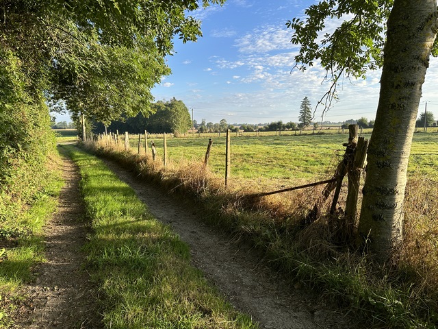 Sur le papier, nous n'étions pas convaincu par cet itinéraire plat dans des paysages agricoles, mais le charme des chemins a effacé nos réticences.&nbsp;