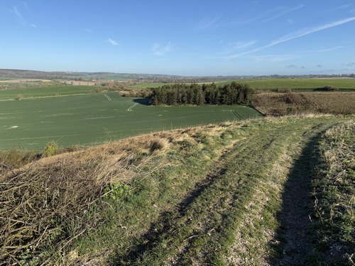 La butte du Grand Mont de Sigy nous offre un panorama à 360° sur la vallée de l'Andelle.
