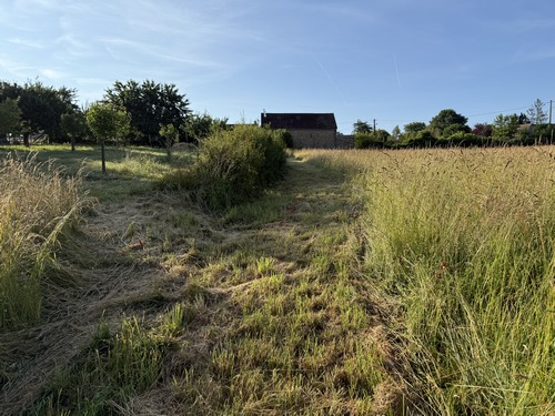 Arrivée au hameau du Haut-Boisset.