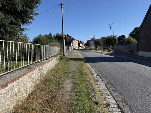 Fin de la boucle à Tourville-la-Campagne