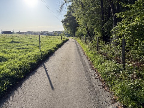 Le Chemin des Bruyères est une petite route déserte (voie sans issue) qui domine la Vallée de la Misère.