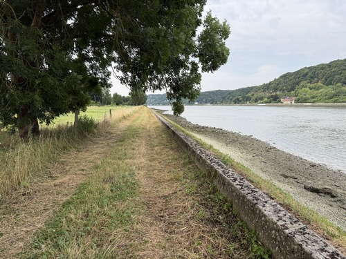 Chemin de Halage en bord de Seine.