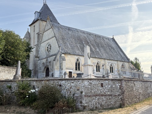 Eglise Saint-Sulpice (XIIIe) de Vatteville.