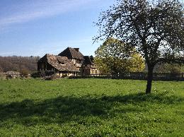 Vue de la randonnée Le Circuit des Clochers jusqu'au Val Gallerand au départ de Romilly-la-Puthenaye, 27