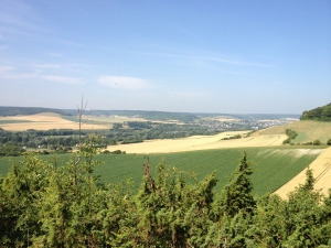 Vue de la randonnée Parcours des curiosités. au départ de Blangy-sur-Bresle, 76