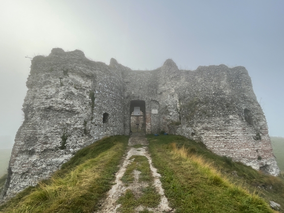Vue de la randonnée Très belle randonnée le long du château et des étangs au départ de Arques-la-Bataille, 76