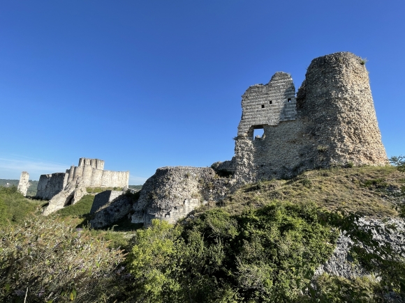 Vue de la randonnée La boucle Richard Cœur de Lion au départ de Les Andelys, 27