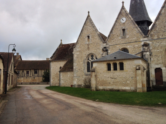 Vue de la randonnée Bois et campagne. au départ de Ecos, 27