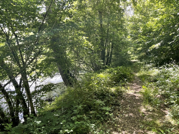 Vue de la randonnée Sur les deux rives de la Charentonne au départ de Mélicourt, 27