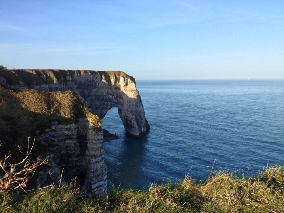 Vue de la randonnée Sur les falaises. au départ de Etretat 2, 76