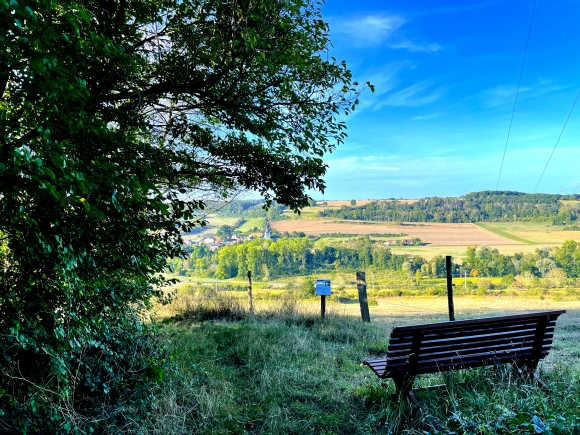 Vue de la randonnée Vallée et coteaux de l\'Yères au départ de St-Sulpice-sur-Yères, 76