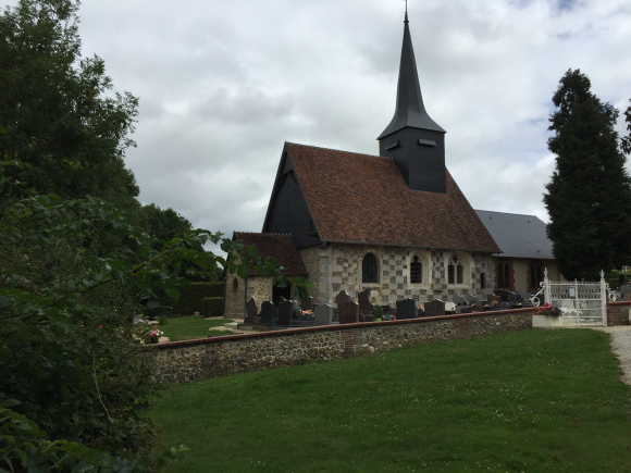 Vue de la randonnée Les berges de la Guiel et de la Charentonne. au départ de St Agnan de Cerrières, 27