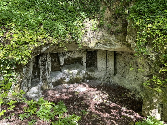 Vue de la randonnée Boucle en forêt domaniale de La Londe-Rouvray jusqu'à Elbeuf. au départ de Orival ouest, 76