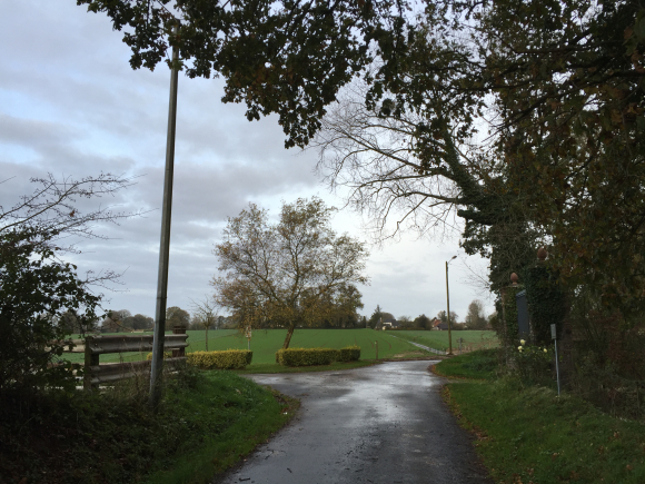 Vue de la randonnée Villages du Pays de Caux au départ de Fultot, 76