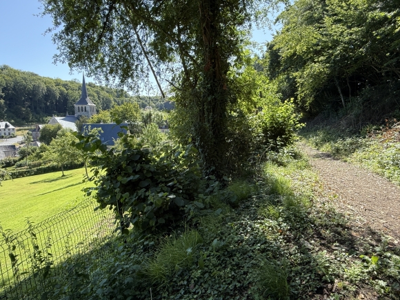 Vue de la randonnée Boucle de St-Hymer au Torquesne au départ de Saint-Hymer, 14