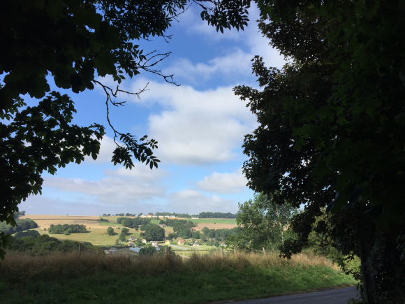 Vue de la randonnée Paysages de la Durdent au départ de Vittefleur, 76