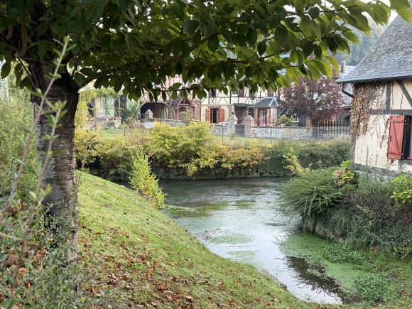 Vue de la randonnée Au pays d'Emma Bovary au départ de Ry, 76