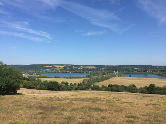 Vue de la randonnée Boucle Tourville - Igoville - Freneuse au départ de Tourville-la-Rivière, 76