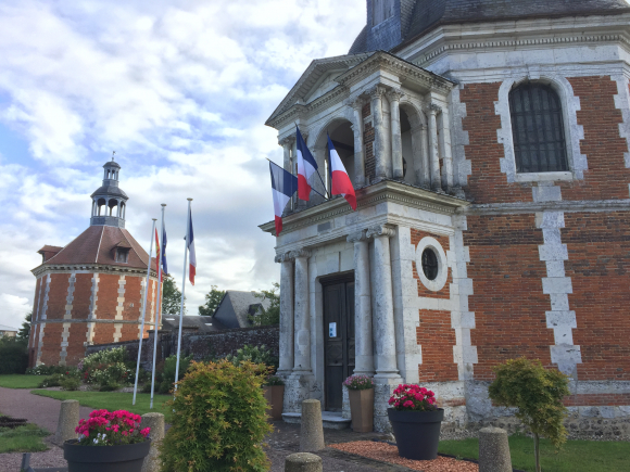 Vue de la randonnée Le Chemin des Résistants au départ de Manneville-sur-Risle, 27