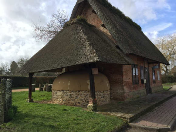 Vue de la randonnée Forêt domaniale de Brotonne et ancien prieuré du Torps au départ de La Haye-de-Routot, 27