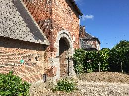 Vue de la randonnée Chemins de campagne près de Doudeville au départ de Etalleville, 76
