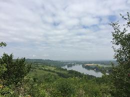 Vue de la randonnée Panoramas sur la boucle de Muids de la Seine au départ de Heudebouville, 27